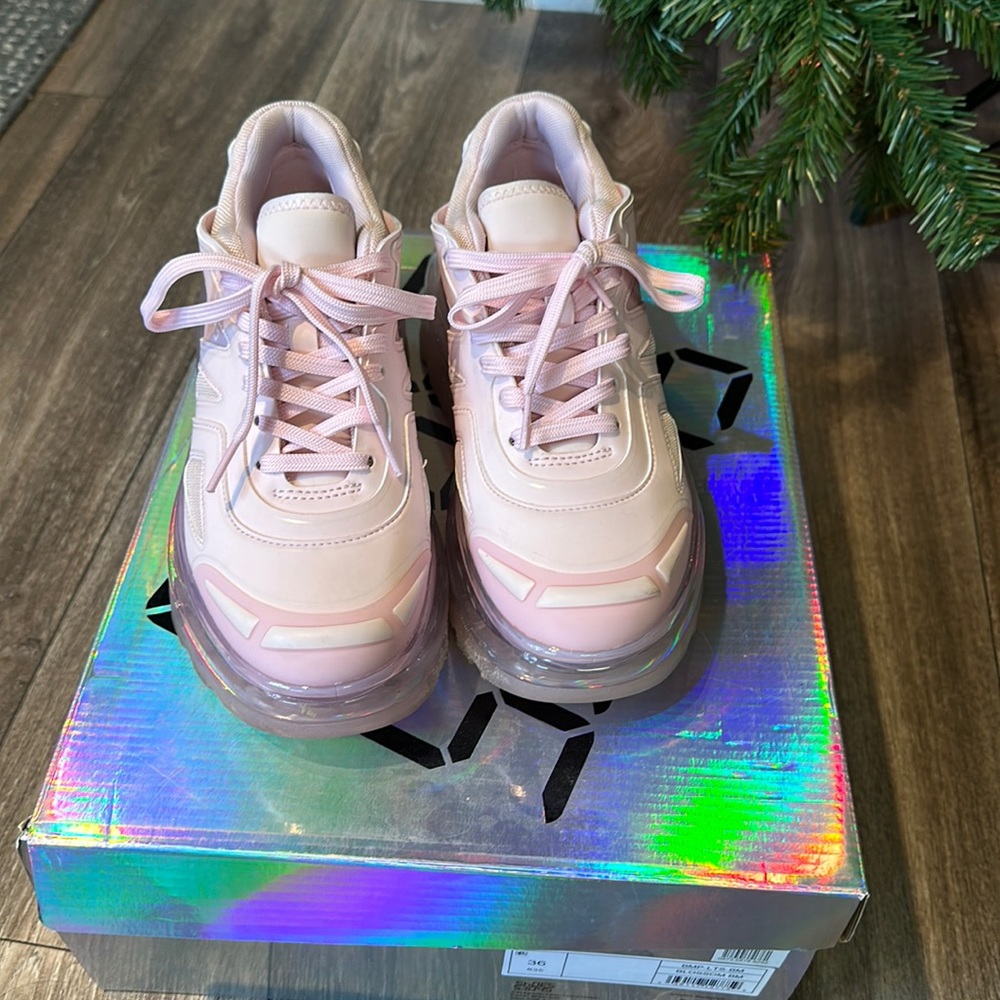 Bump’Air size 36 pink sneakers